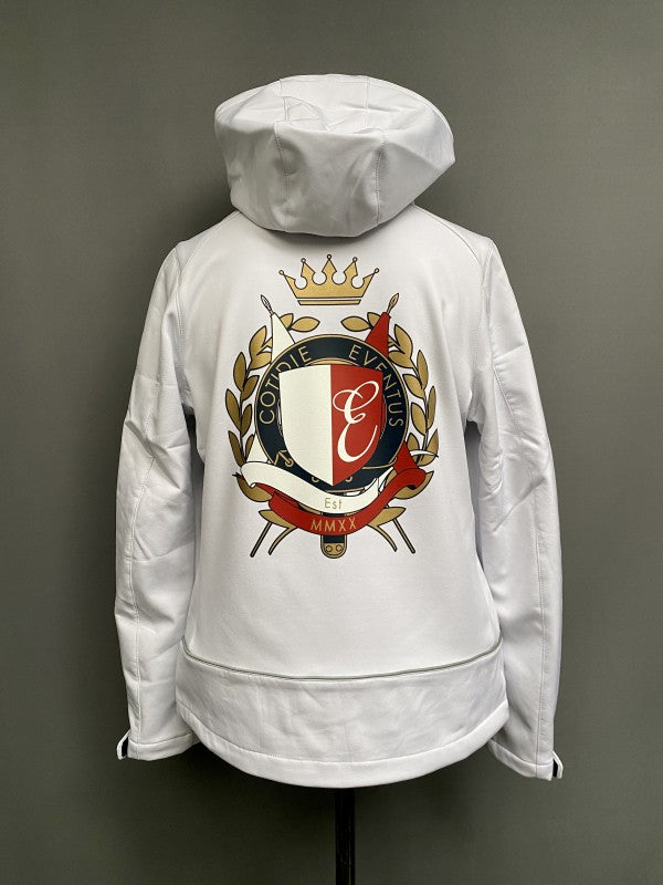 Womens Crest Detach Hood Waterproof Stretch Jacket