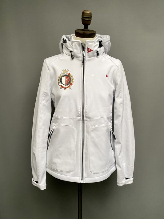 Womens Crest Detach Hood Waterproof Stretch Jacket