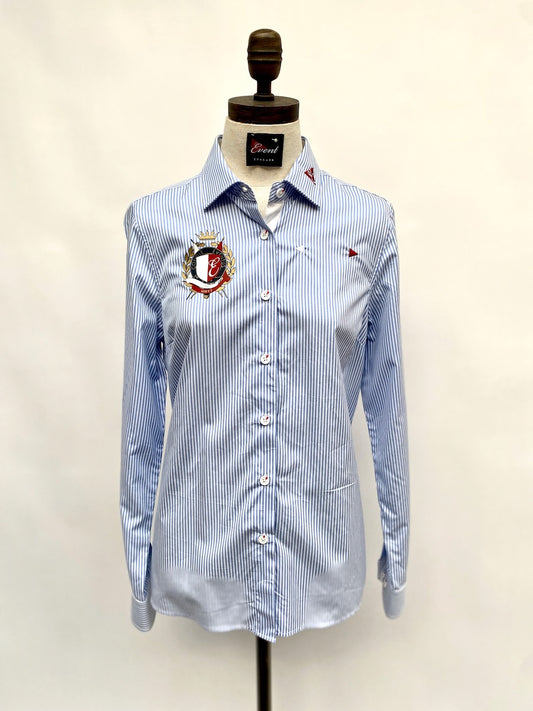 Womens Crest Stripe Shirt