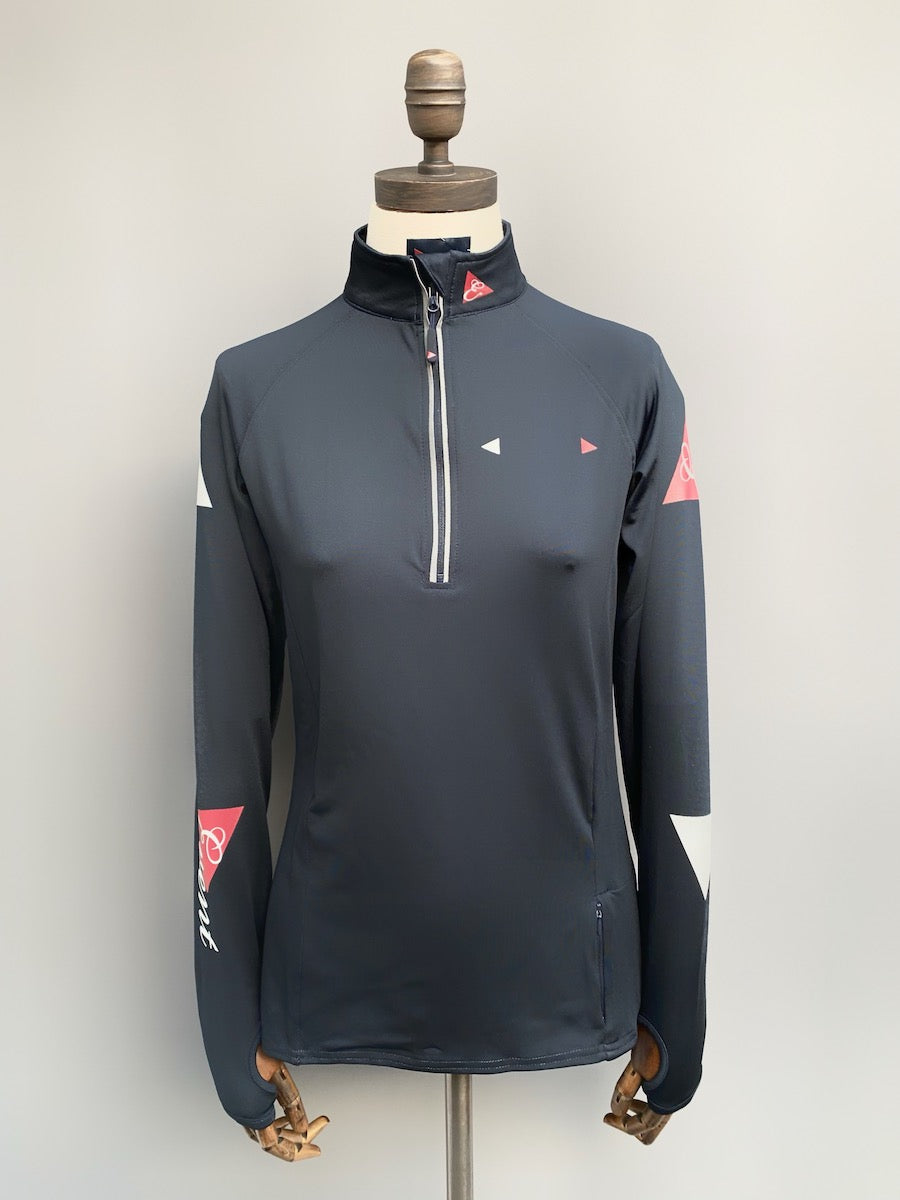 Womens Optimum Prestige Quarter Zip Shirt