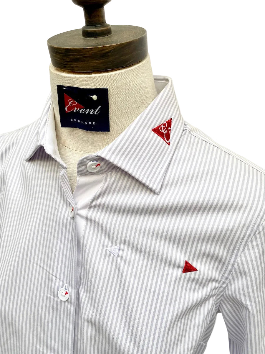 Womens Event Crest Stripe Shirt