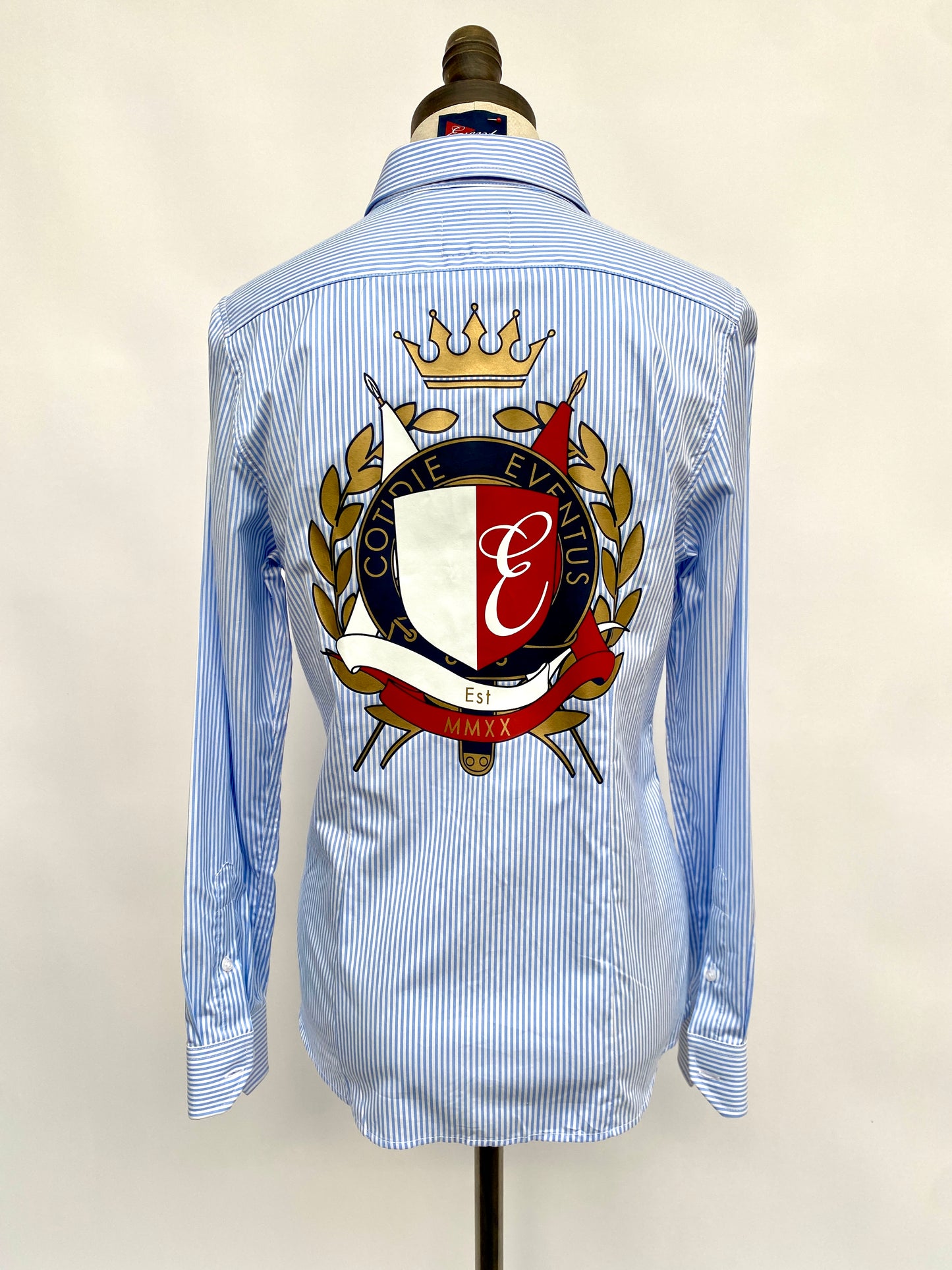 Womens Crest Stripe Shirt