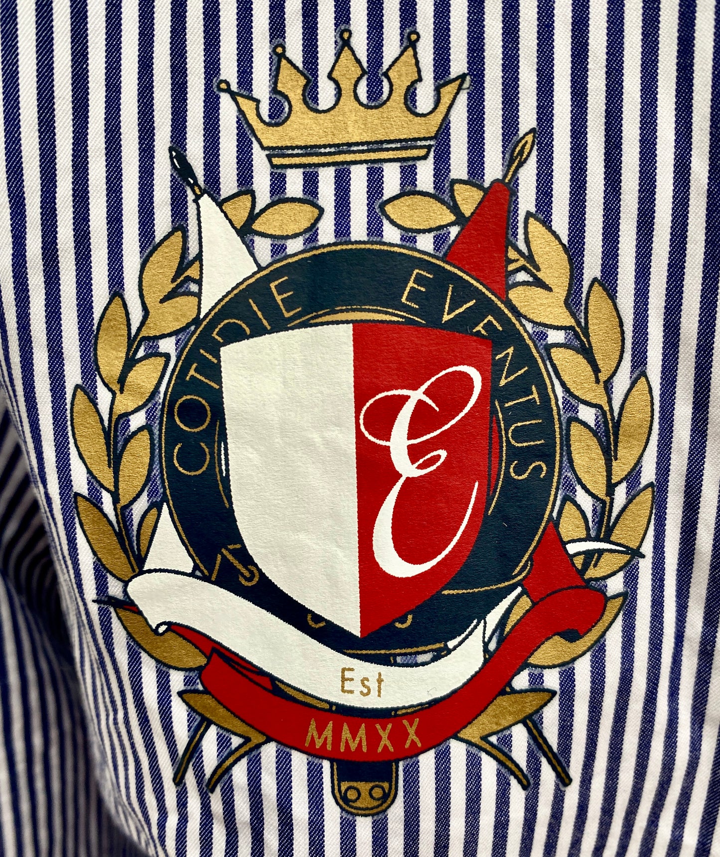 Womens Crest Stripe Shirt