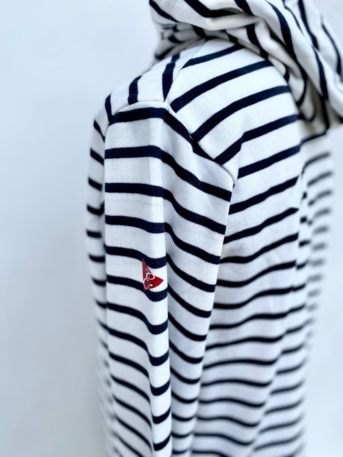 Womens Stripe Flag Hoodie
