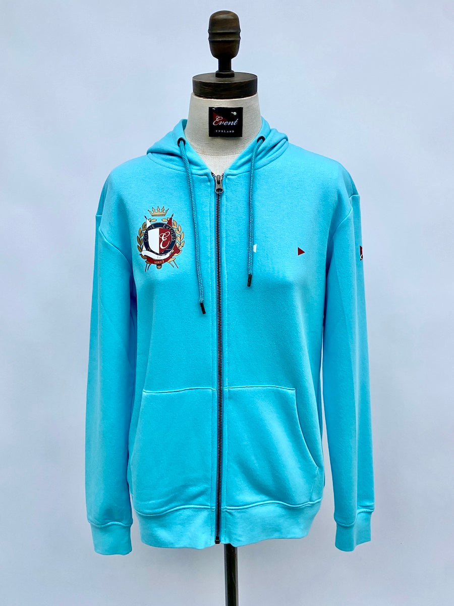 Womens Crest Zip Hoodie