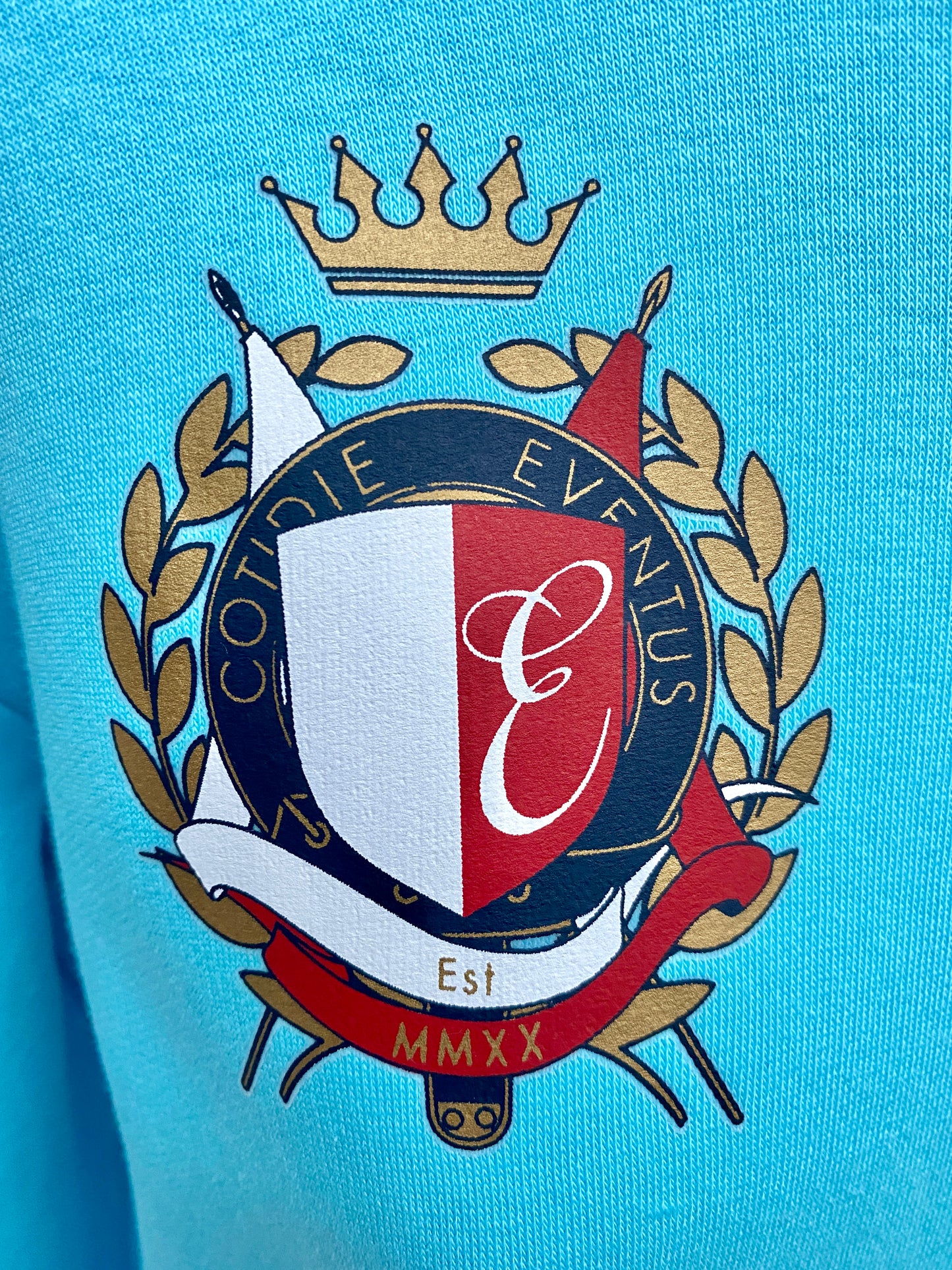 Womens Crest Zip Hoodie