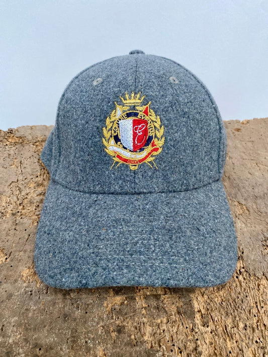 Melton Wool Crest Baseball Cap