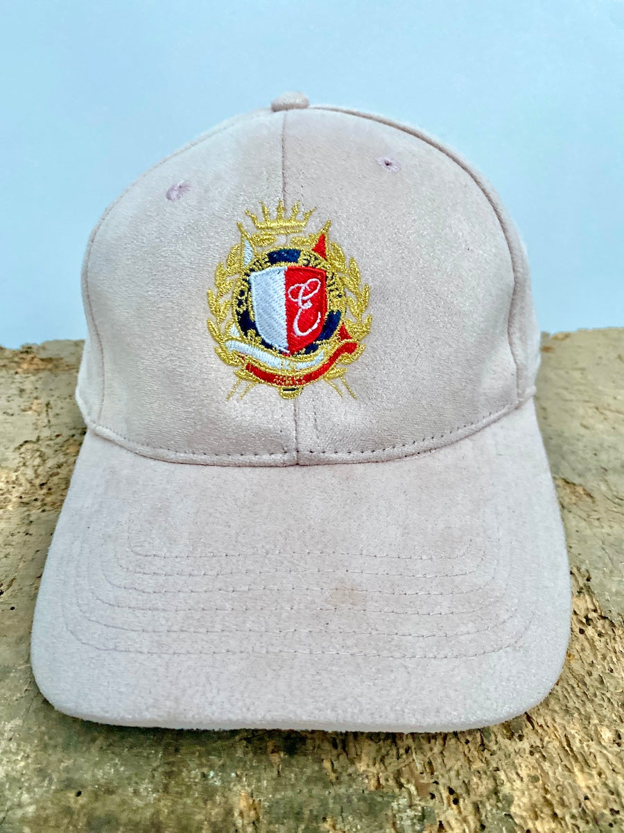Suede Heritage Crest Baseball Cap