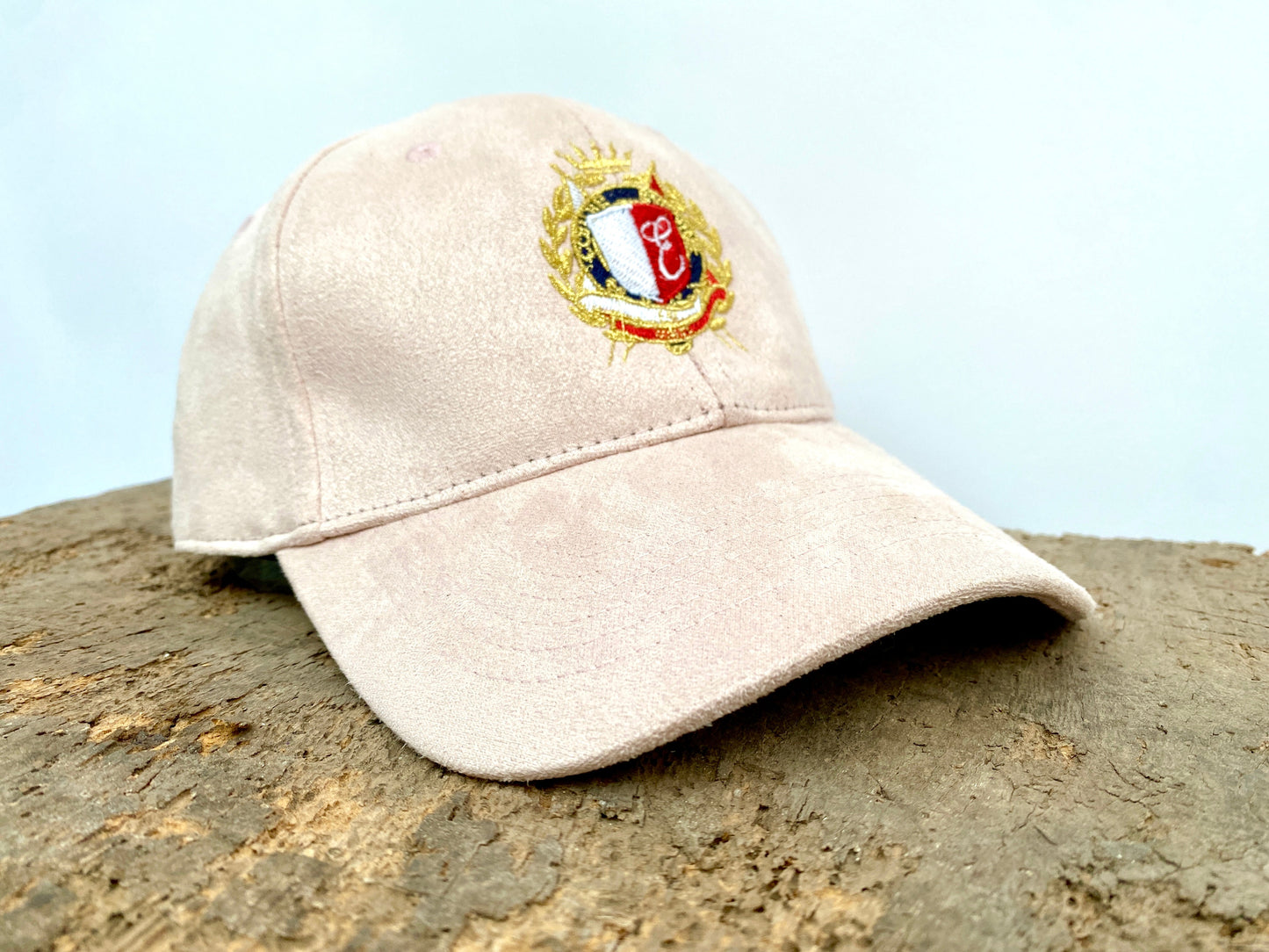 Suede Heritage Crest Baseball Cap