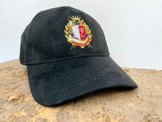 Suede Heritage Crest Baseball Cap