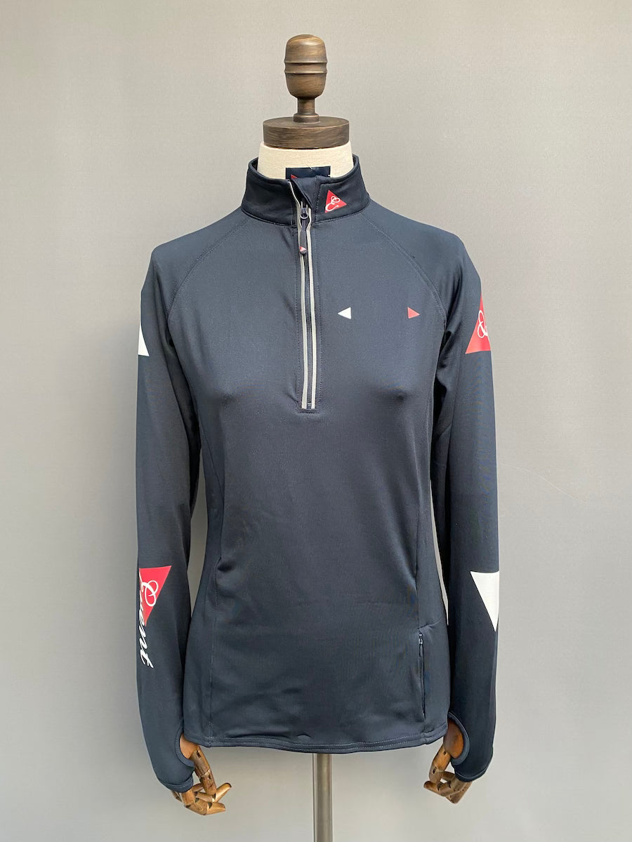 Womens Optimum Prestige Quarter Zip Shirt