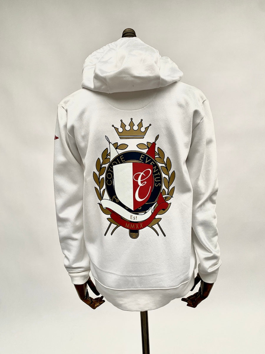Womens Crest Zip Hoodie