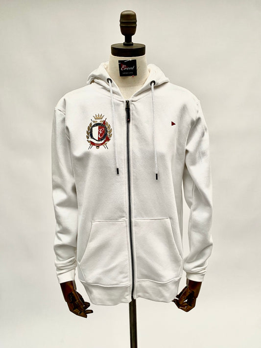 Womens Crest Zip Hoodie