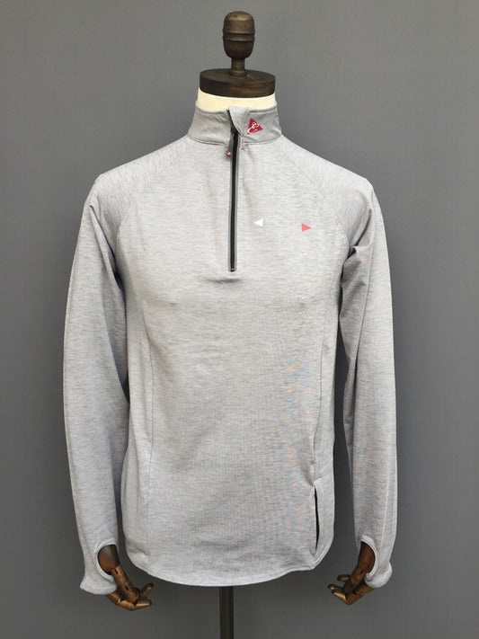 Mens Optimum Prestige Quarter Zip Stretch Shirt