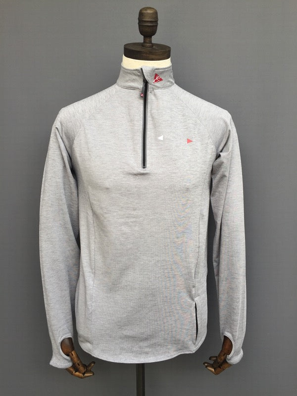 Mens Optimum Prestige Quarter Zip Stretch Shirt 2 Colours