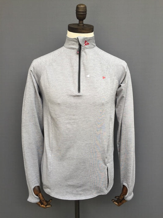 Mens Optimum Prestige Quarter Zip Stretch Shirt 2 Colours