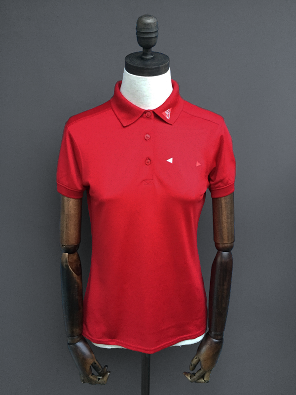 Womens Shimmer Stretch Polo