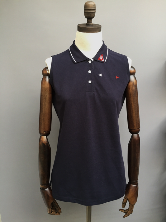 Womens Sleeveless Polo