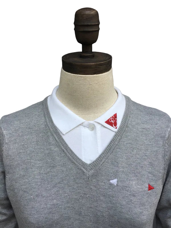 Event V Neck Flag Sweater