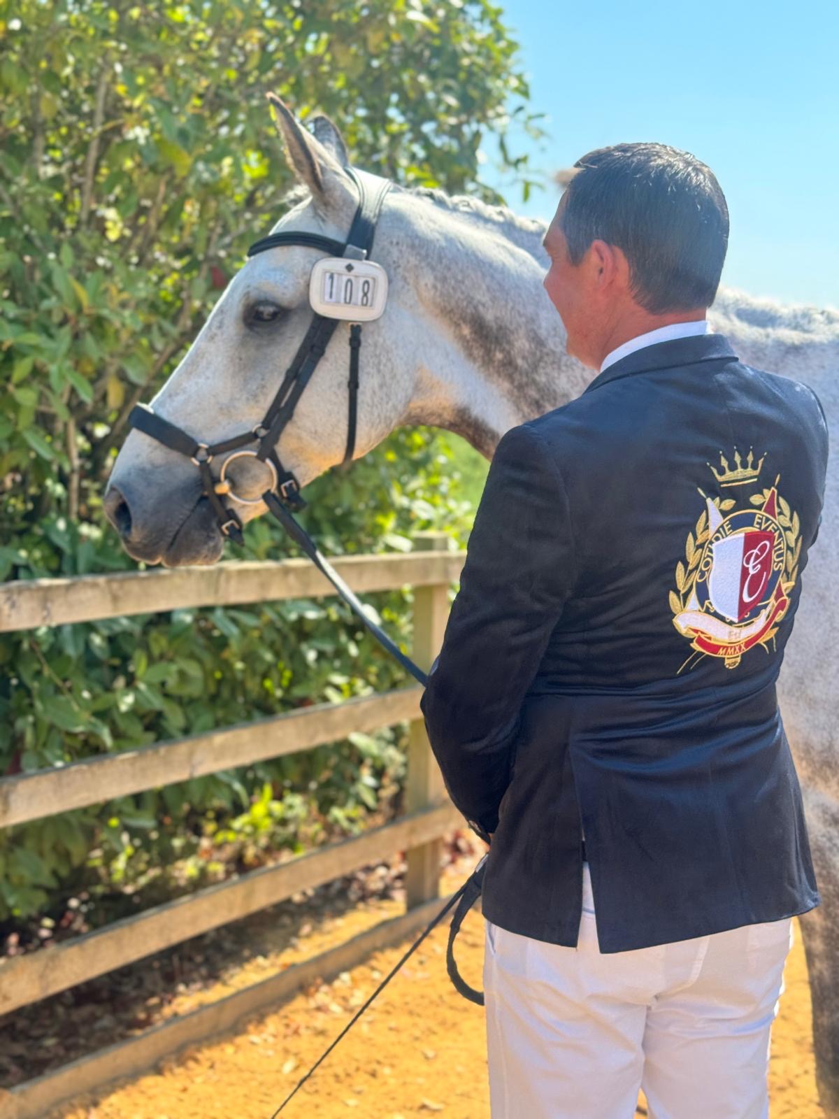 Event Crest Velvet Jacket
