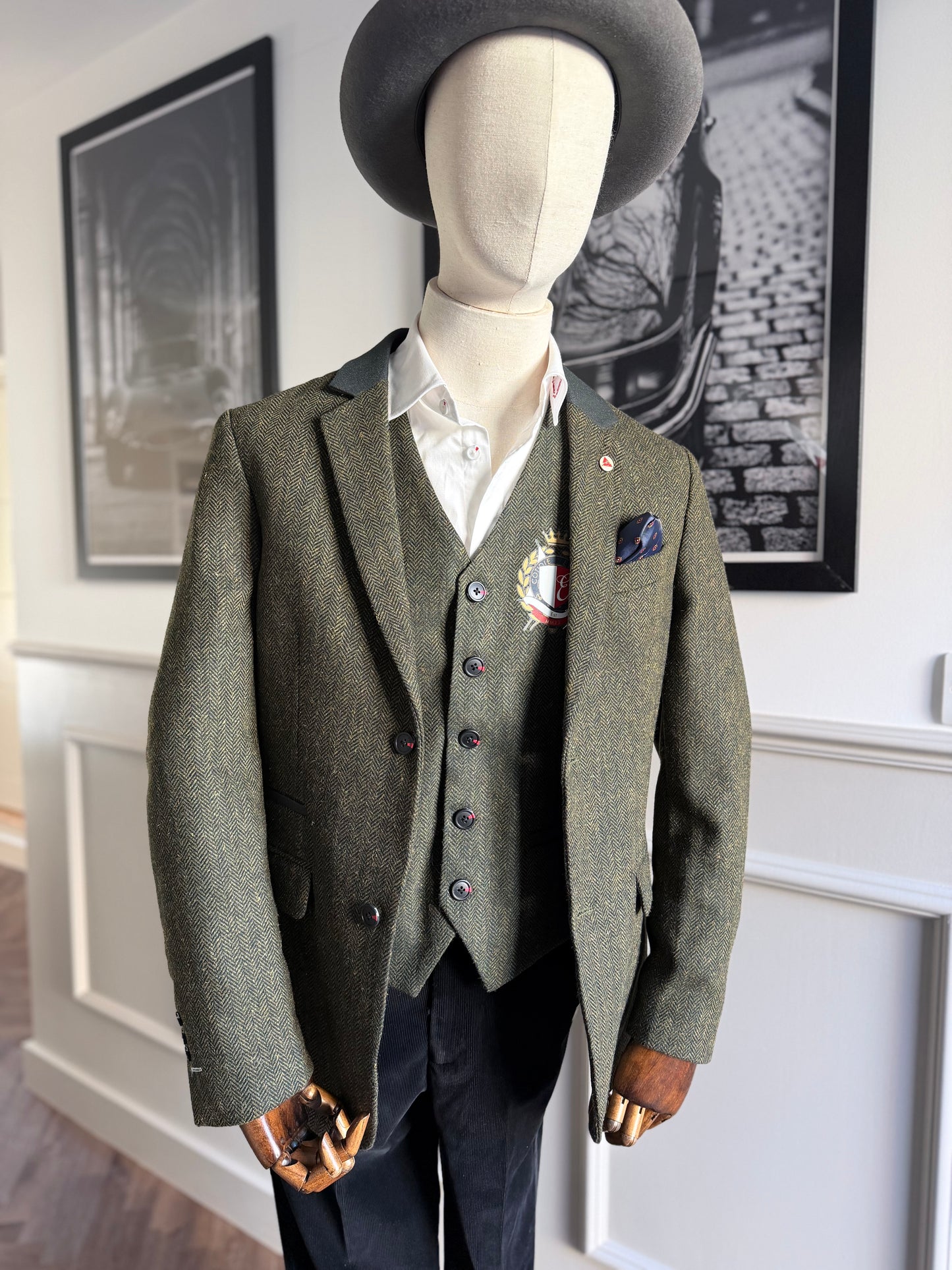 Event Tweed Waistcoat & Jacket 2 Piece